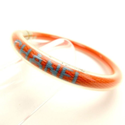 CHANEL Bracelet Tube Sports Line Orange T13806S