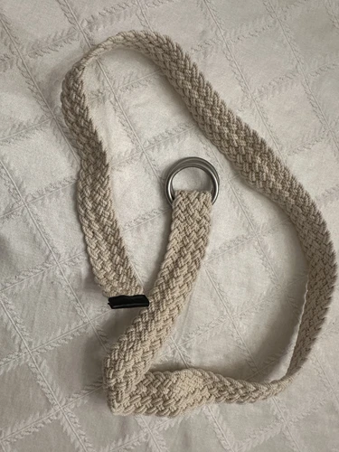 Y2K Vintage Ralph Lauren Men’s Nautical Rope Weaved Belt One Size 42 In Length