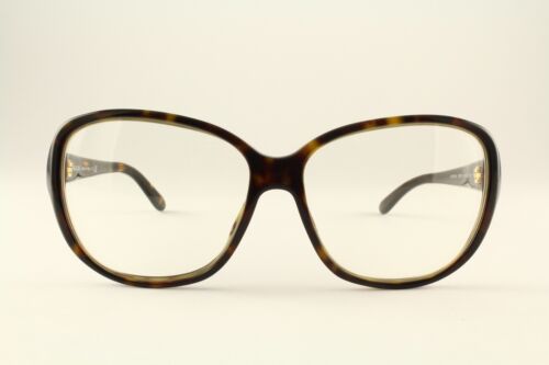 Rare Authentic Prada SPR05M 2AU 1O1 Tortoise 58mm Frames Glasses Italy RX able