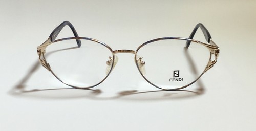 FENDI Women's VINTAGE Eyeglasses F39 Lilac Luster Italian Made New!