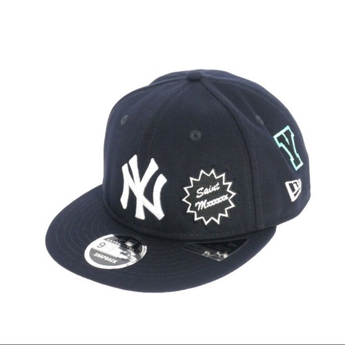 St. Michael SAINTMICHAEL 25SS YANKEES NE_CAP Baseball Cap Hat OS Navy Blue U