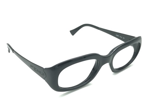 FENDI FS229 Women's Onyx Black Full Rim Sunglasses Frames 52 20 135 Italy