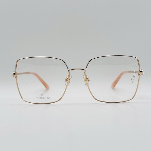 Swarovski Eyeglasses Women Square G Pink STRASS Mod. SK 5352 028 NEW