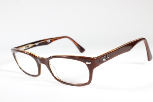 Ray Ban Eyeglasses RB 6460 Women Brown Full Rim Plastic Eyewear Glasses Frames