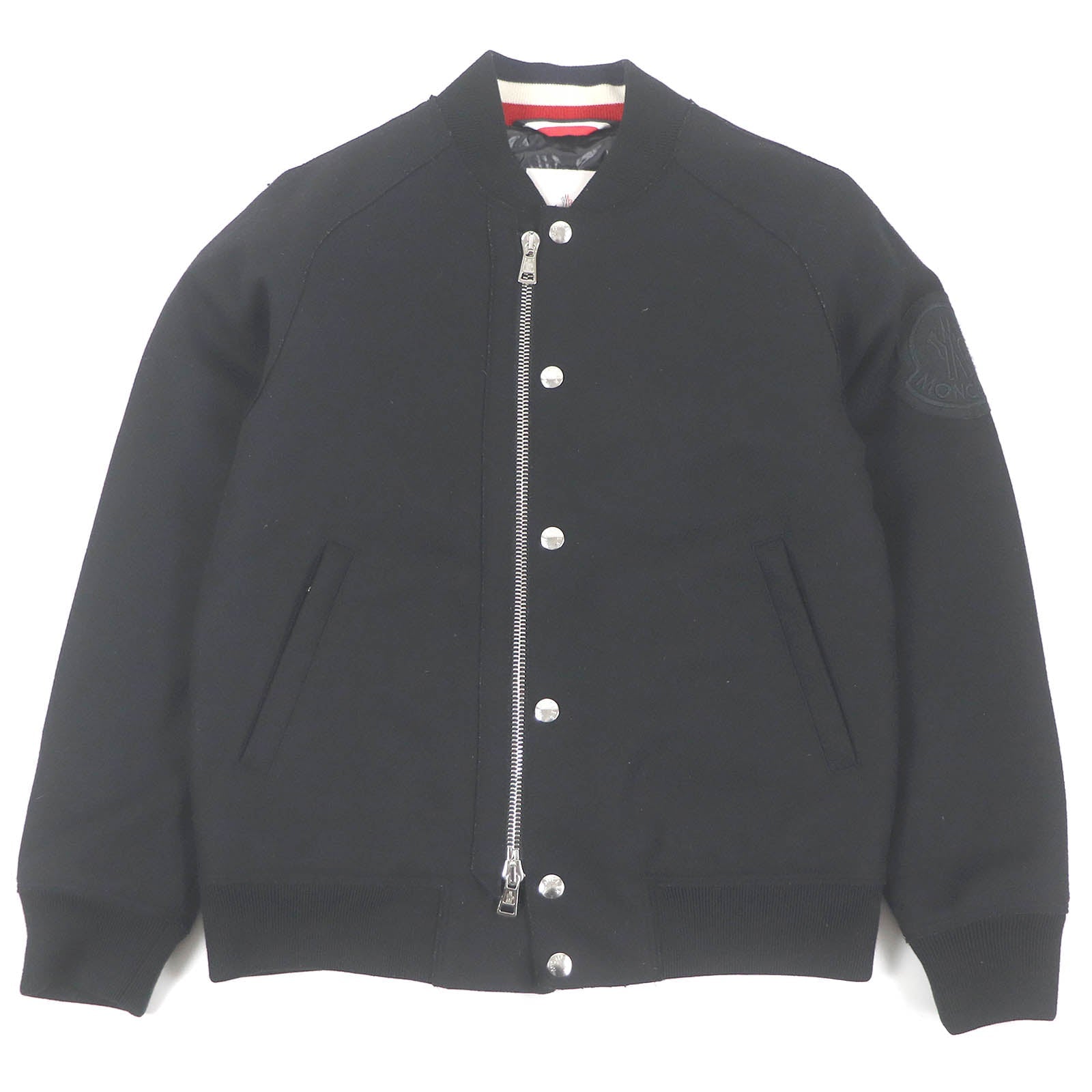 MONCLER GENIUS 2 Jacket Outer: 100% wool  Lining: 100% polyamide (nylon)  Filling: 90% down  Filling: 10% feather black ICAR GIUBBOTTO mens 1 Used Authentic