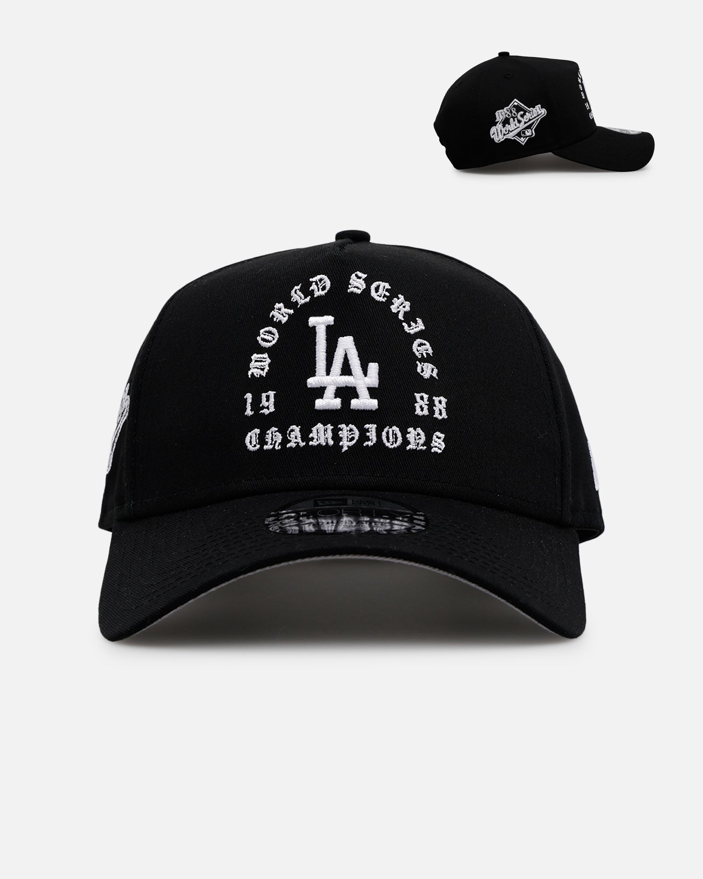New Era Los Angeles Dodgers 'Gothic Arch 2.0' 9FORTY A Frame Snapback Black White