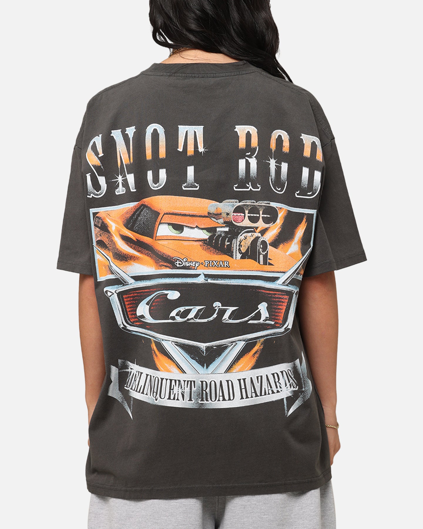 Goat Crew Disney And Pixar Cars Snot Rod Heavy T Shirt Black Wash