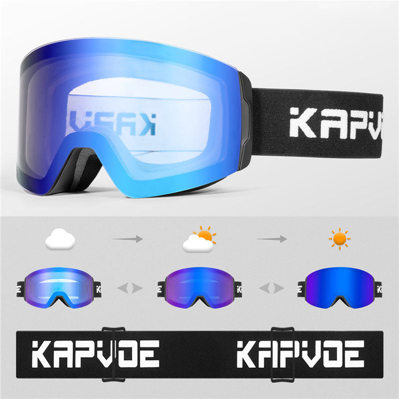 KAPVOE REVO K0718 Photochromic Ski Goggles
