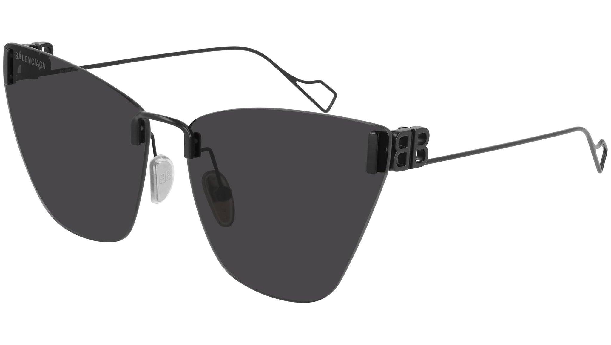 BALENCIAGA BB0111S 001 supermatte black