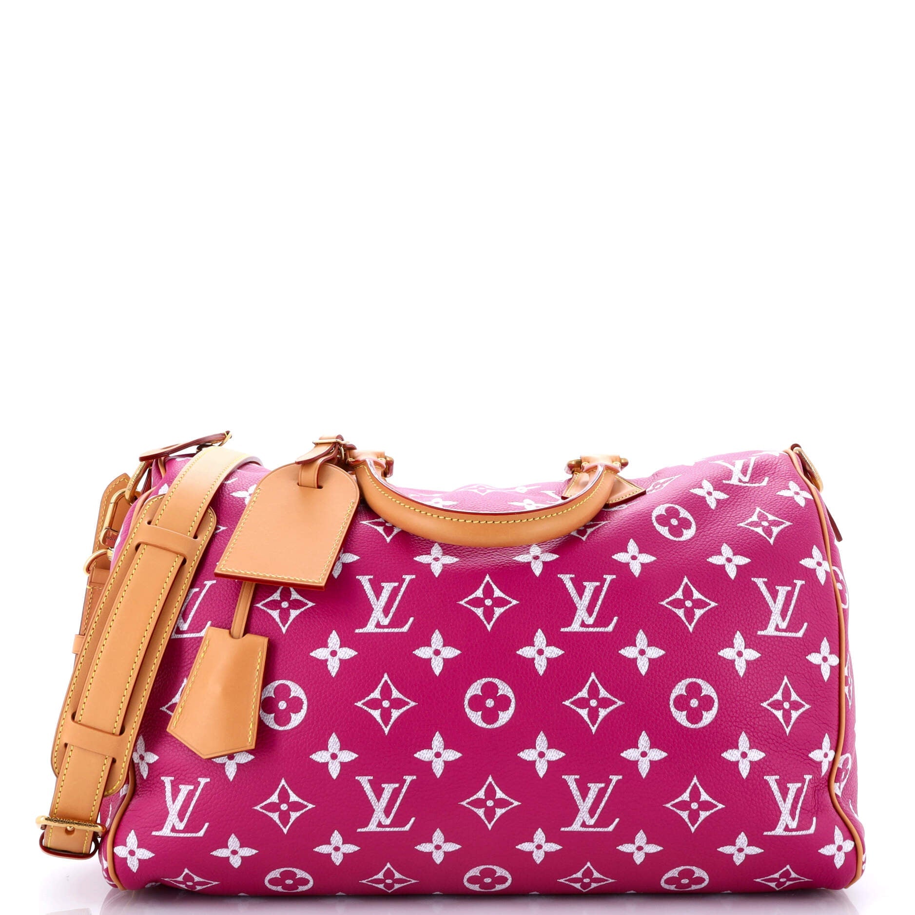 2860 Speedy P9 Bandouliere Bag Monogram Leather 40