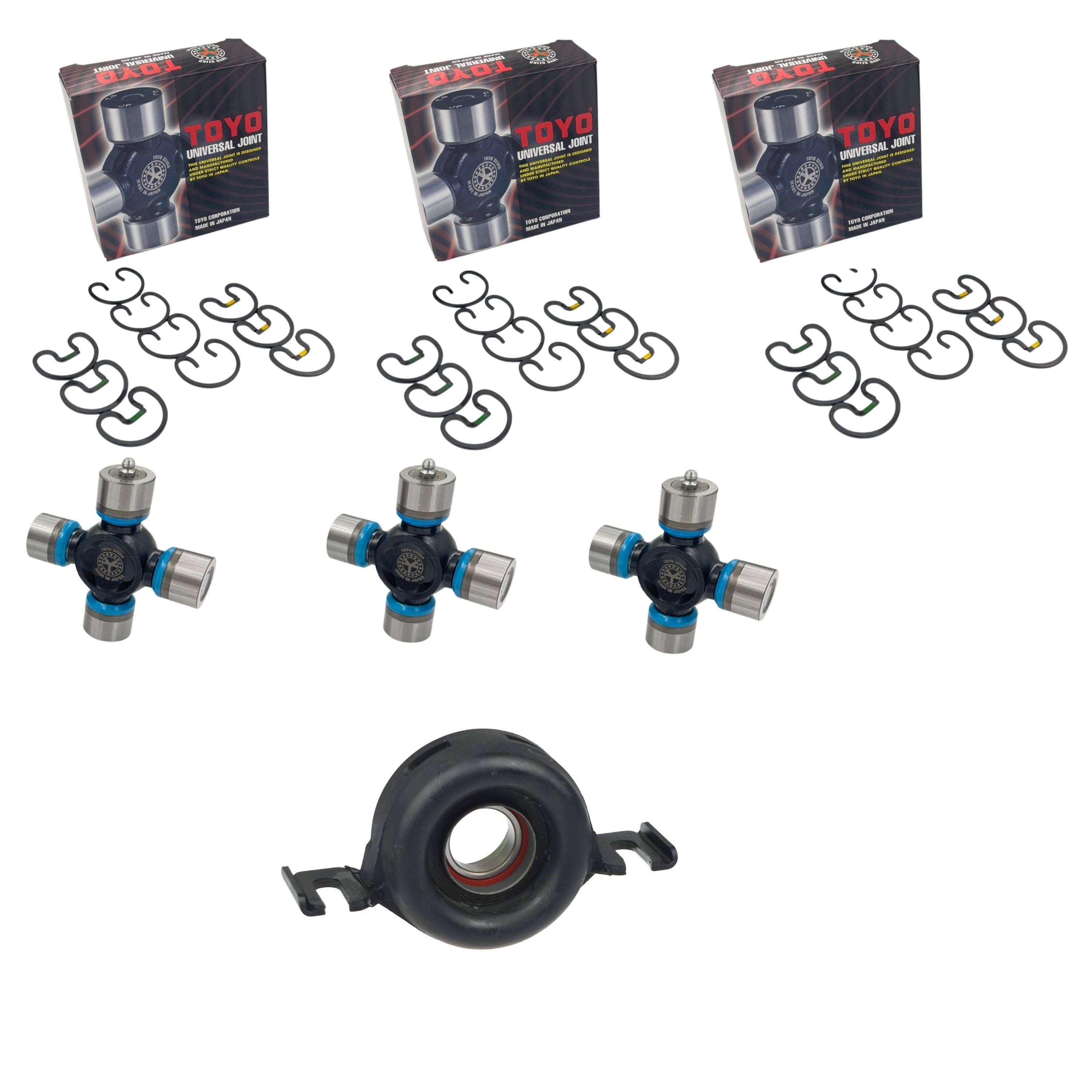 ALLIED AUTO ONLINE Centre Bearing + Universal Joint for Mazda BT50 UN   Ford Ranger PJ PK 2.5L RWD