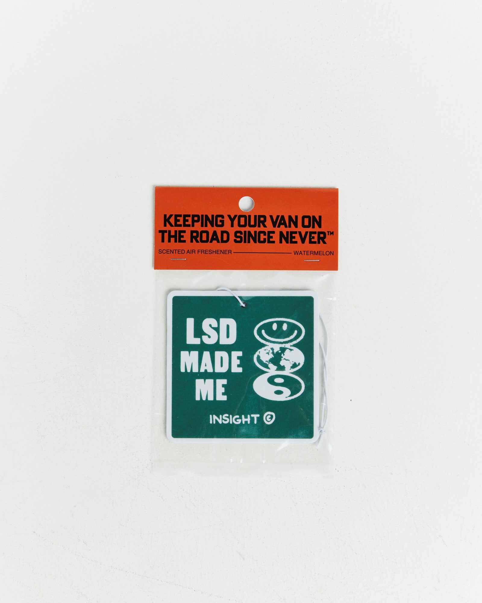 INSIGHT LSD Made Me Car Air Freshener Green Watermelon