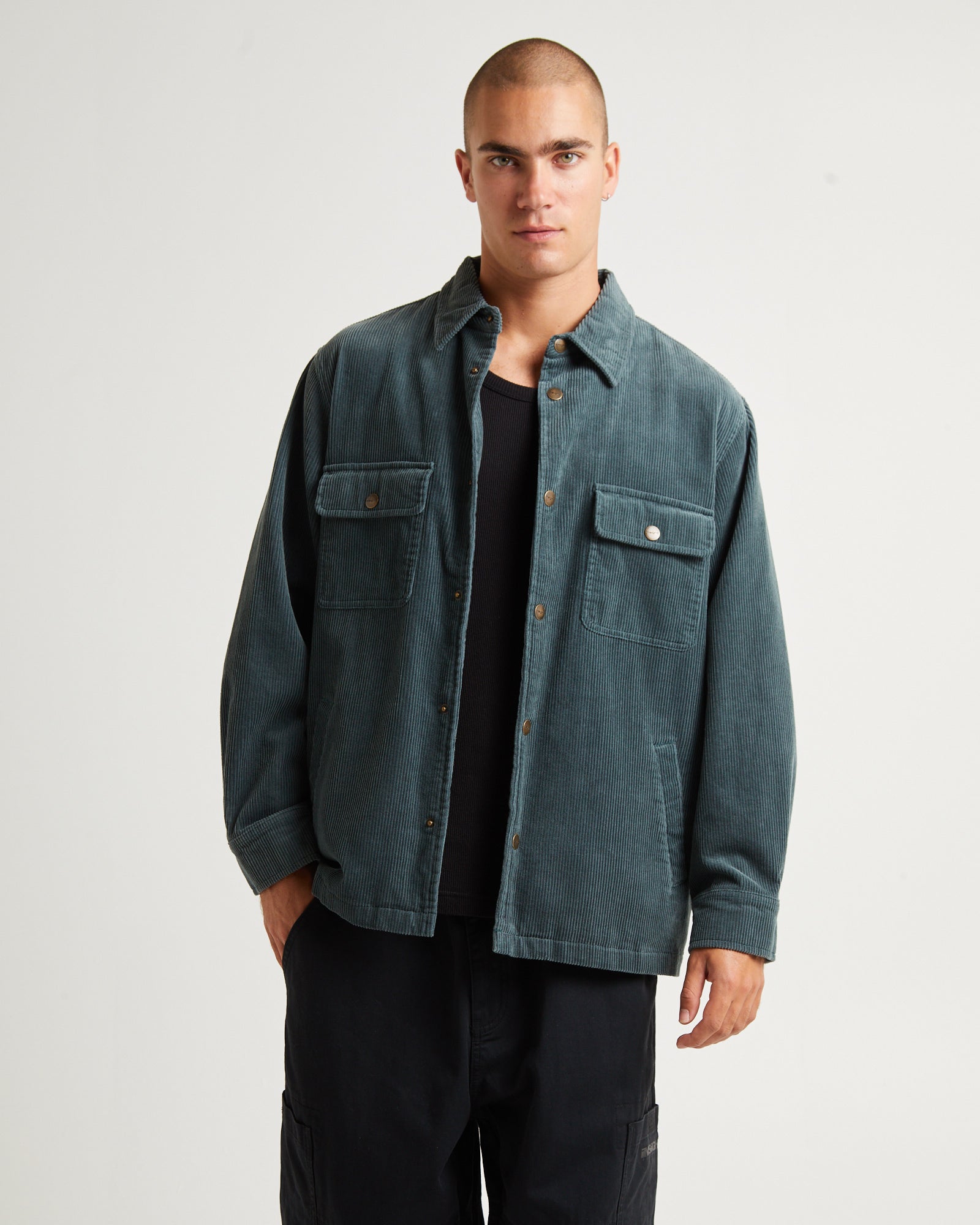 INSIGHT Conditions Cord Long Sleeve Overshirt