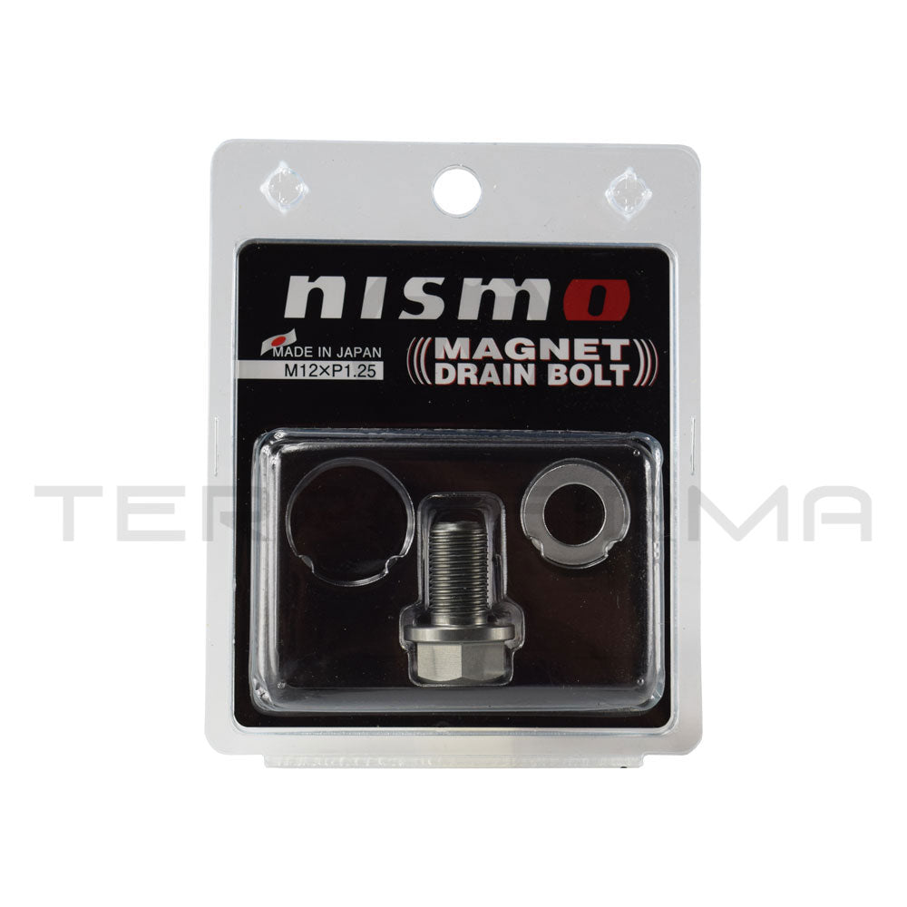 NISMO Magnetic Oil Drain Plug M12 1.25 For Nissan RB/SR/VG30 (Silver Finish)