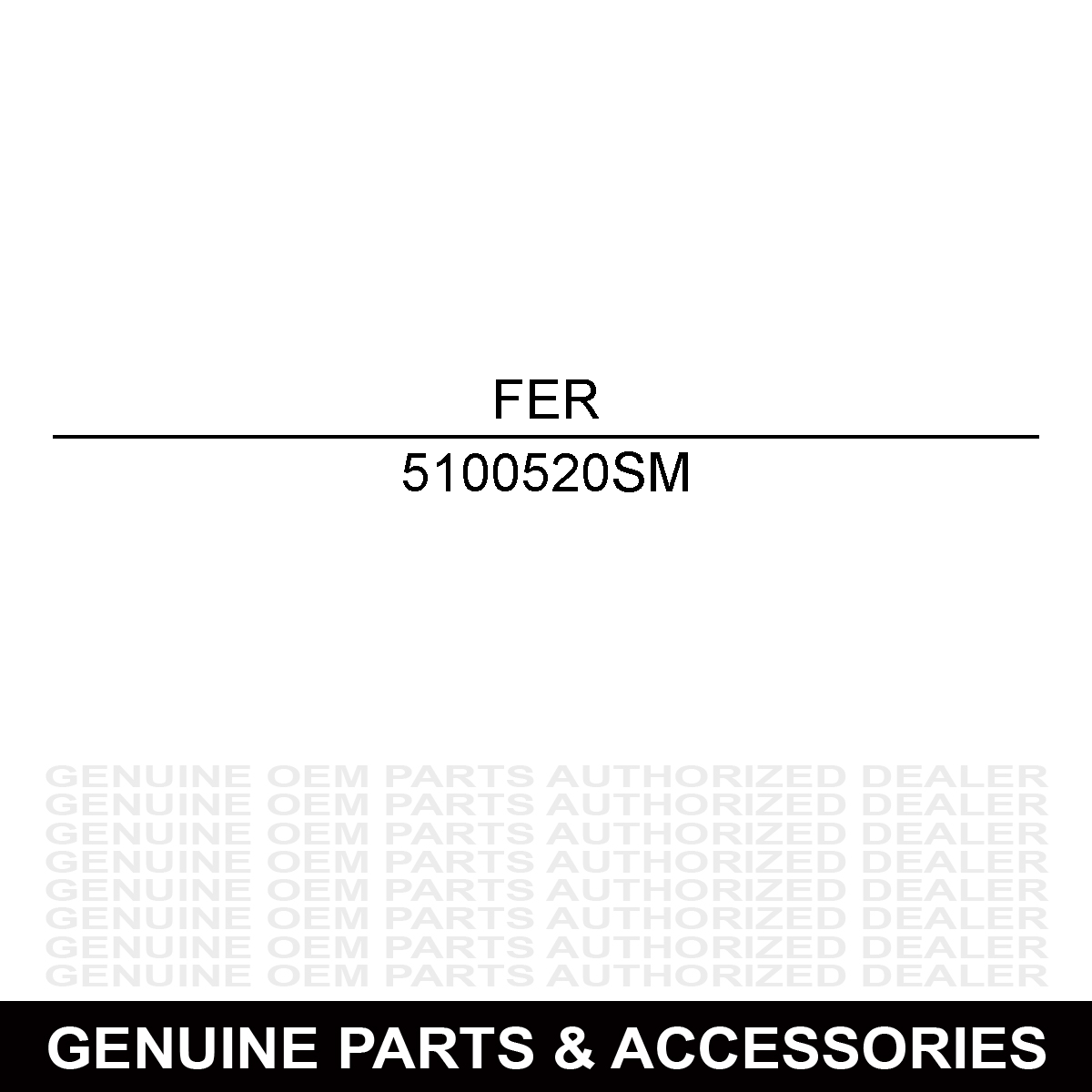 Ferris 5100520SM SPACER, .52 X 1.00 X .22, PM, w Series ROPS Mower ISX3300