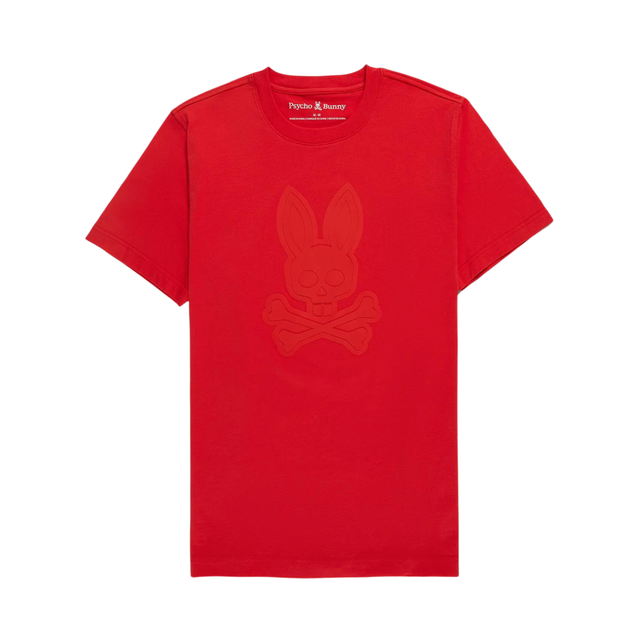 Psycho Bunny Damon Graphic Tee (Chili Red)