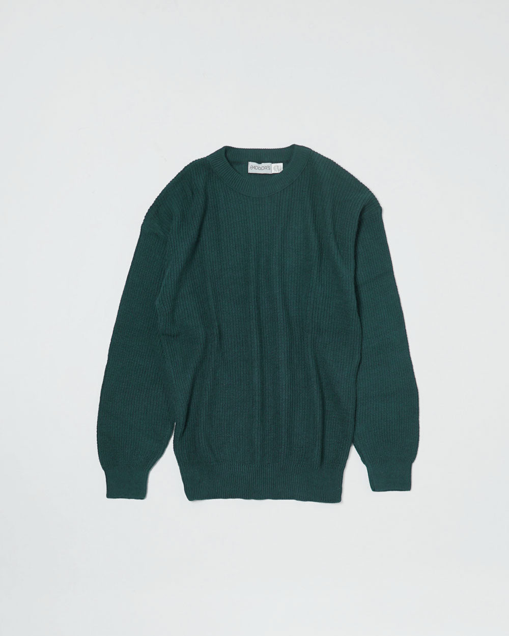 FGS BASICS Paddor's Rib Sweater Crew Neck   Green