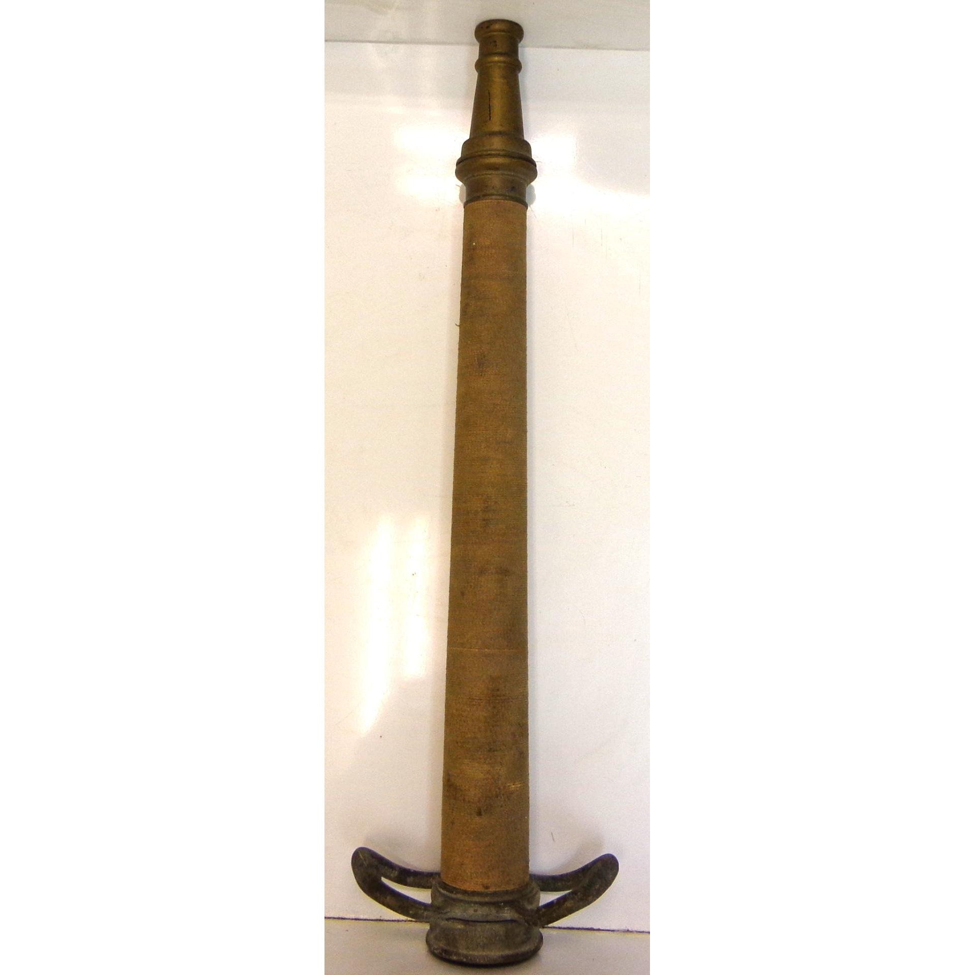 FIRE HOSE SUPPLY Antique Fire Hose Nozzle