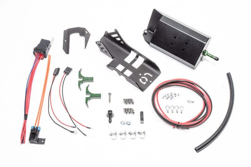RADIUM ENGINEERING Radium S14/S15/R33/R34 Fuel Hanger Surge Tank Add on For GSS342 Or AEM 50 1200   Pumps Not Included