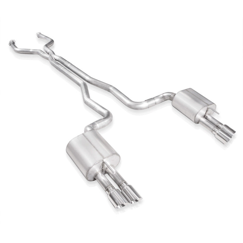 Stainless Works 2014 16 Chevy SS Exhaust 3in X Pipe Chambered Mufflers Polished Tips Factory Connect
