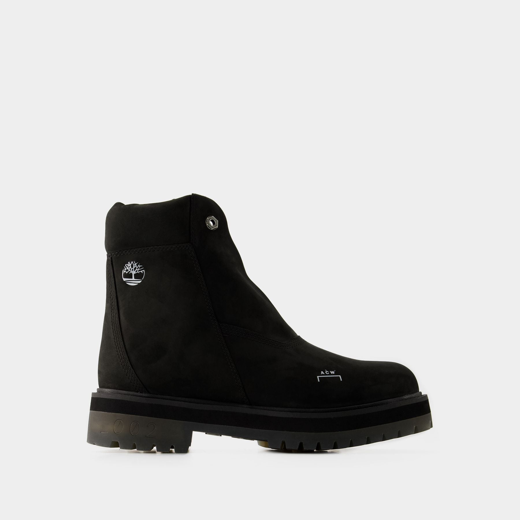 Acw* X Timberland Sneakers   A Cold Wall   Leather   Black