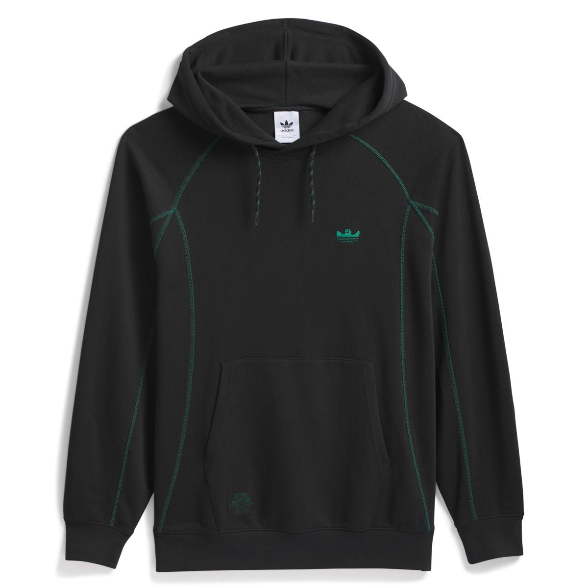 Adidas Shmoo FW Hoodie Black Dark Green