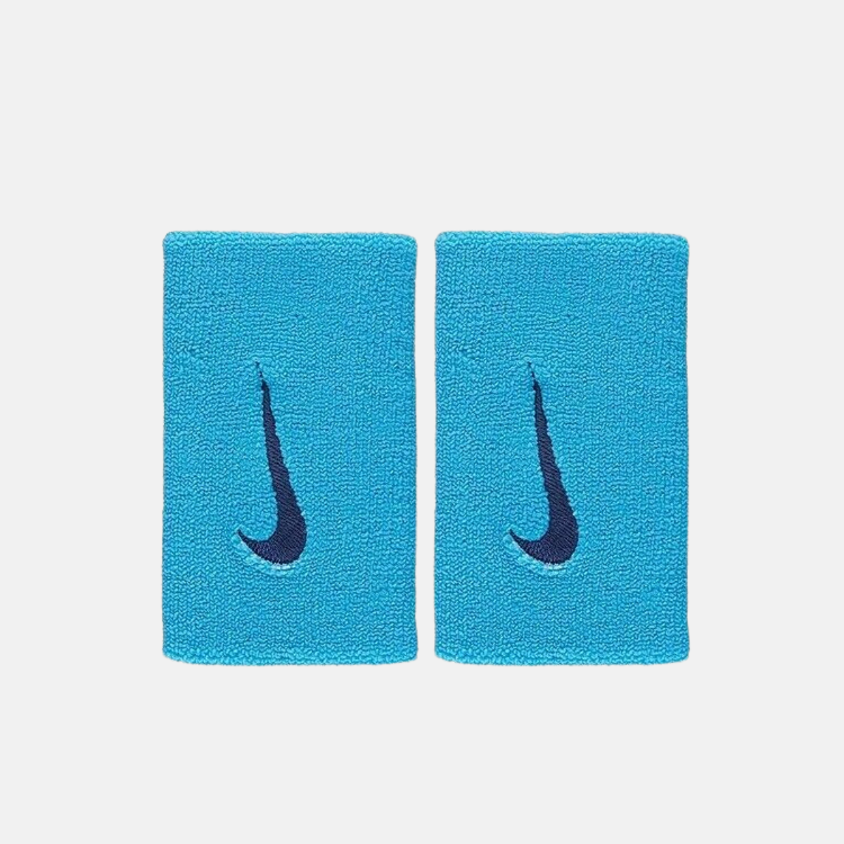 NIKE ACCESSORIES Nike Premier Doublewide Wristband – Laser blue (2 Pack)