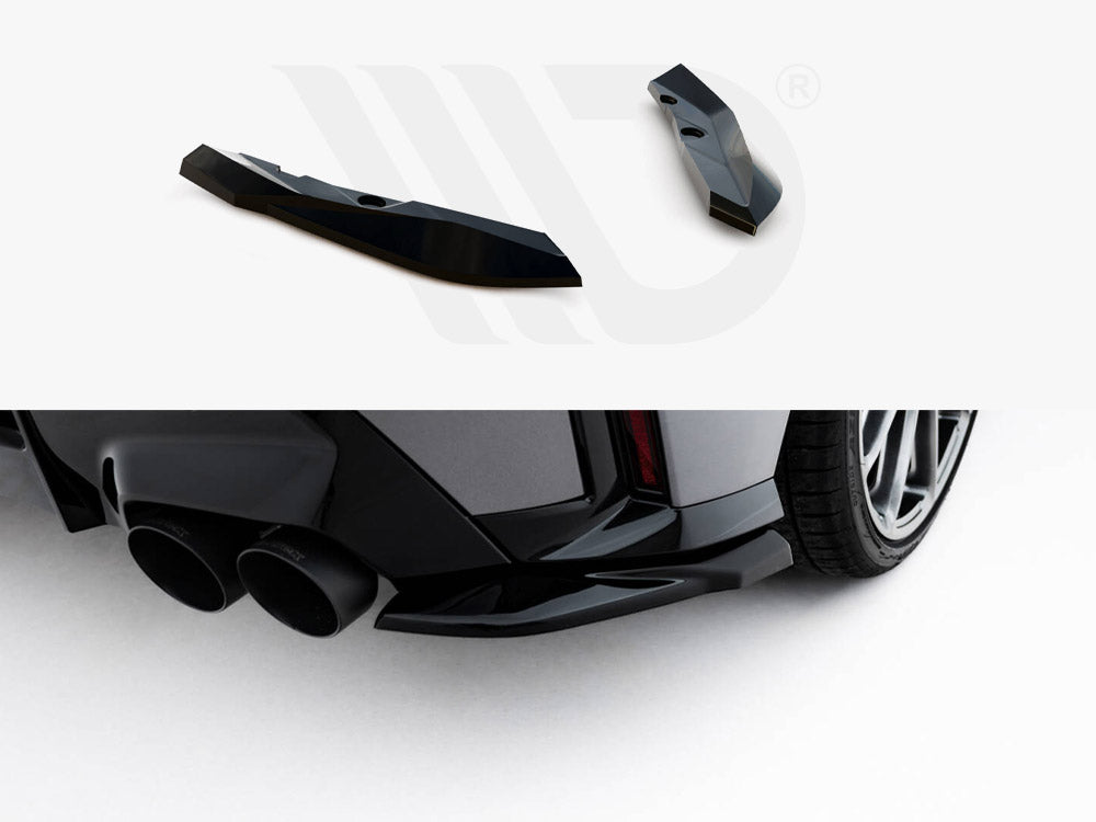 Maxton Design   Rear Side Splitters V.4 BMW M135i F70