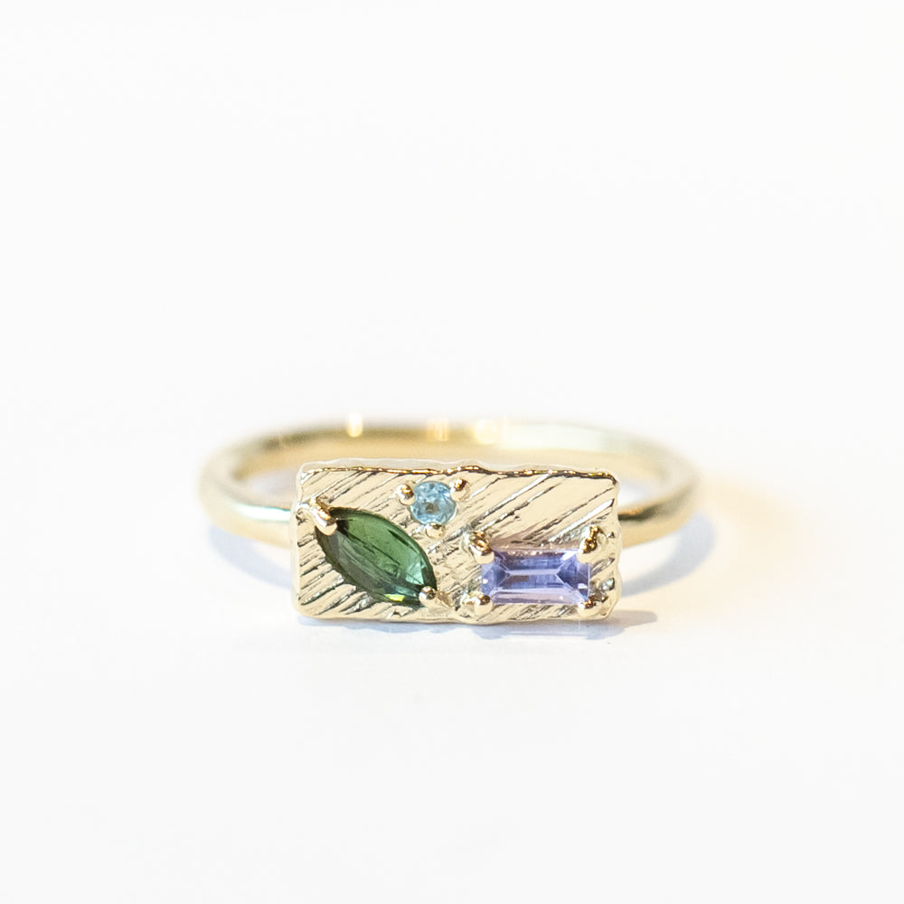 Linn   Small Collage Ring