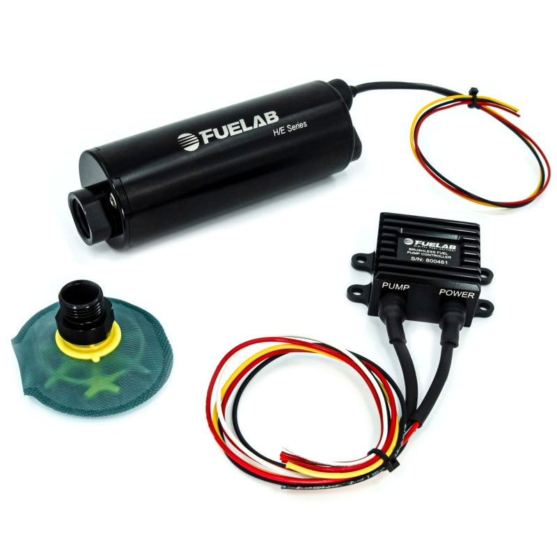Fuelab 1100LPH Twin Screw Brushless In Tank Fuel Pump Kit