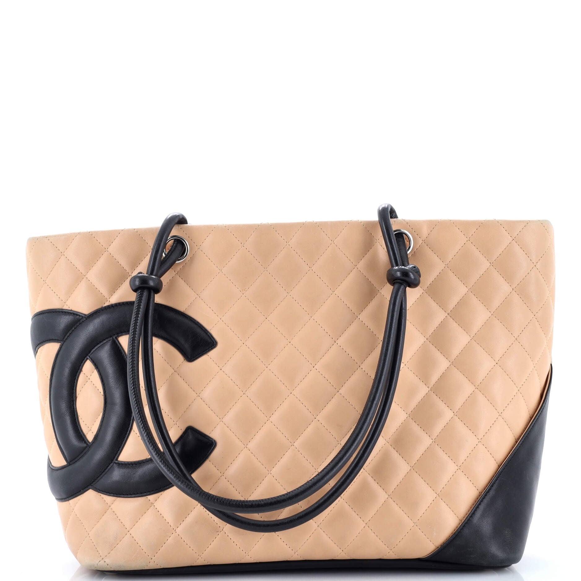 2860 Cambon Tote Quilted Leather Large