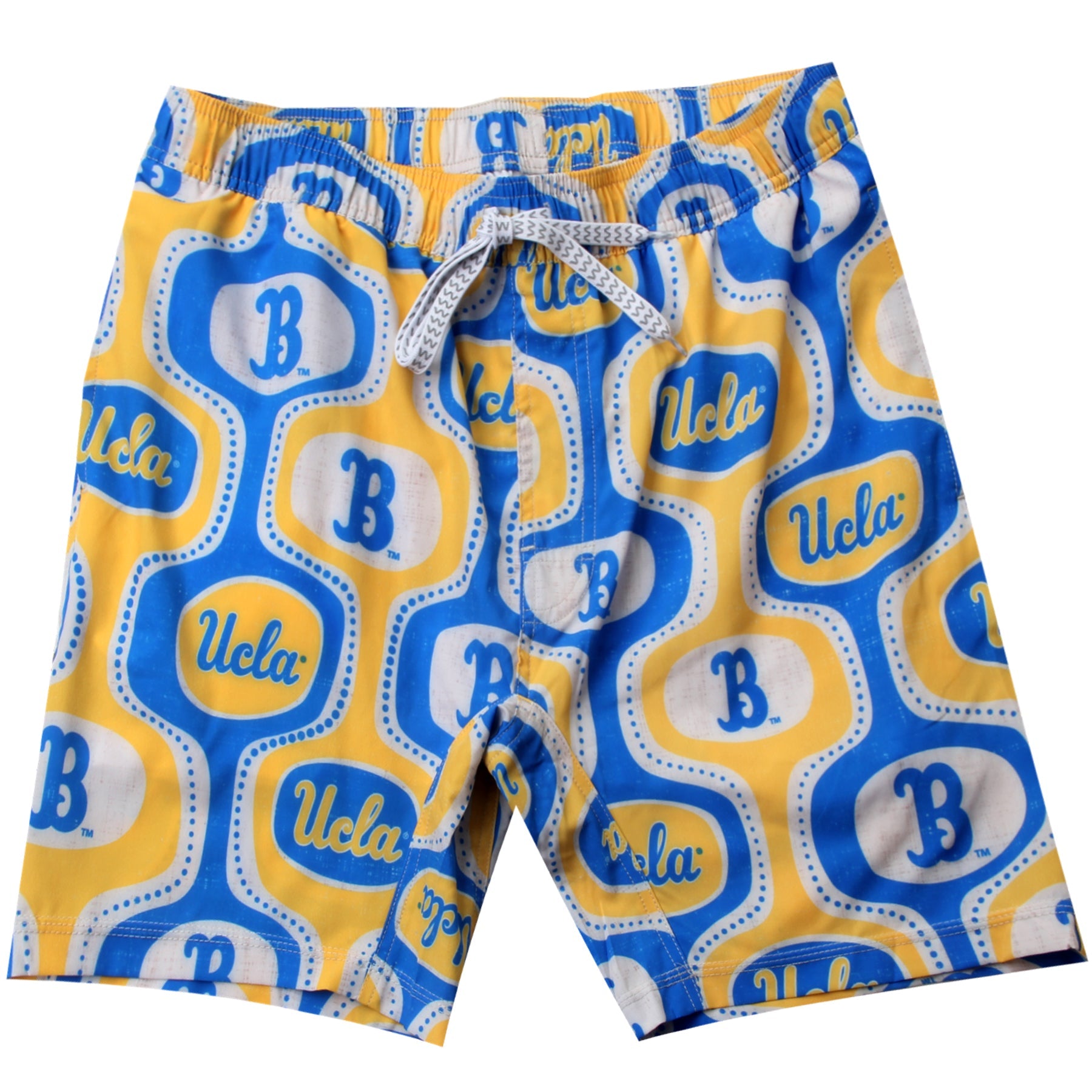 WES & WILLY UCLA Bruins Men's Tech Swim Trunks