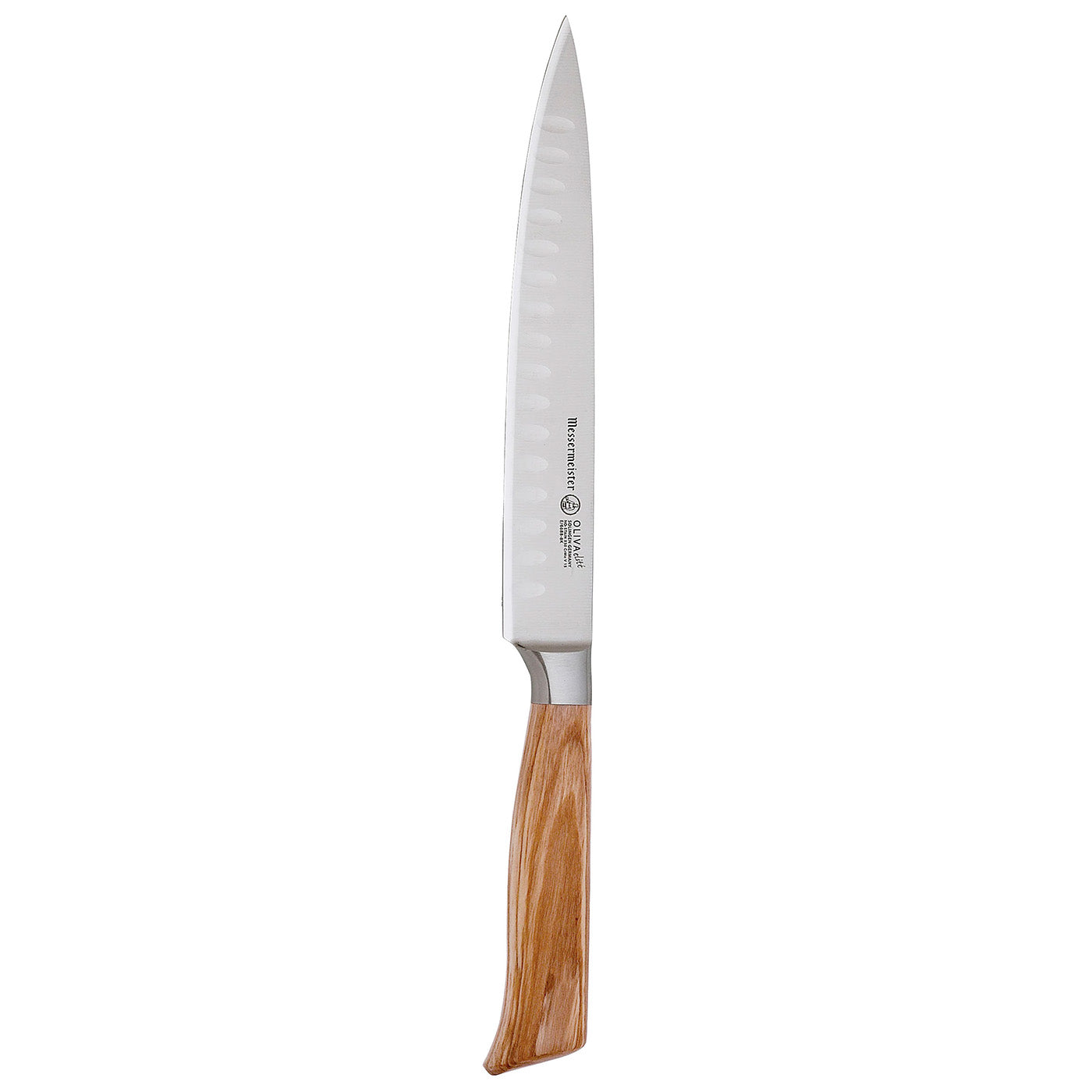 2351 Messermeister Oliva Elite 8 Inch Kullenschliff Carving Knife