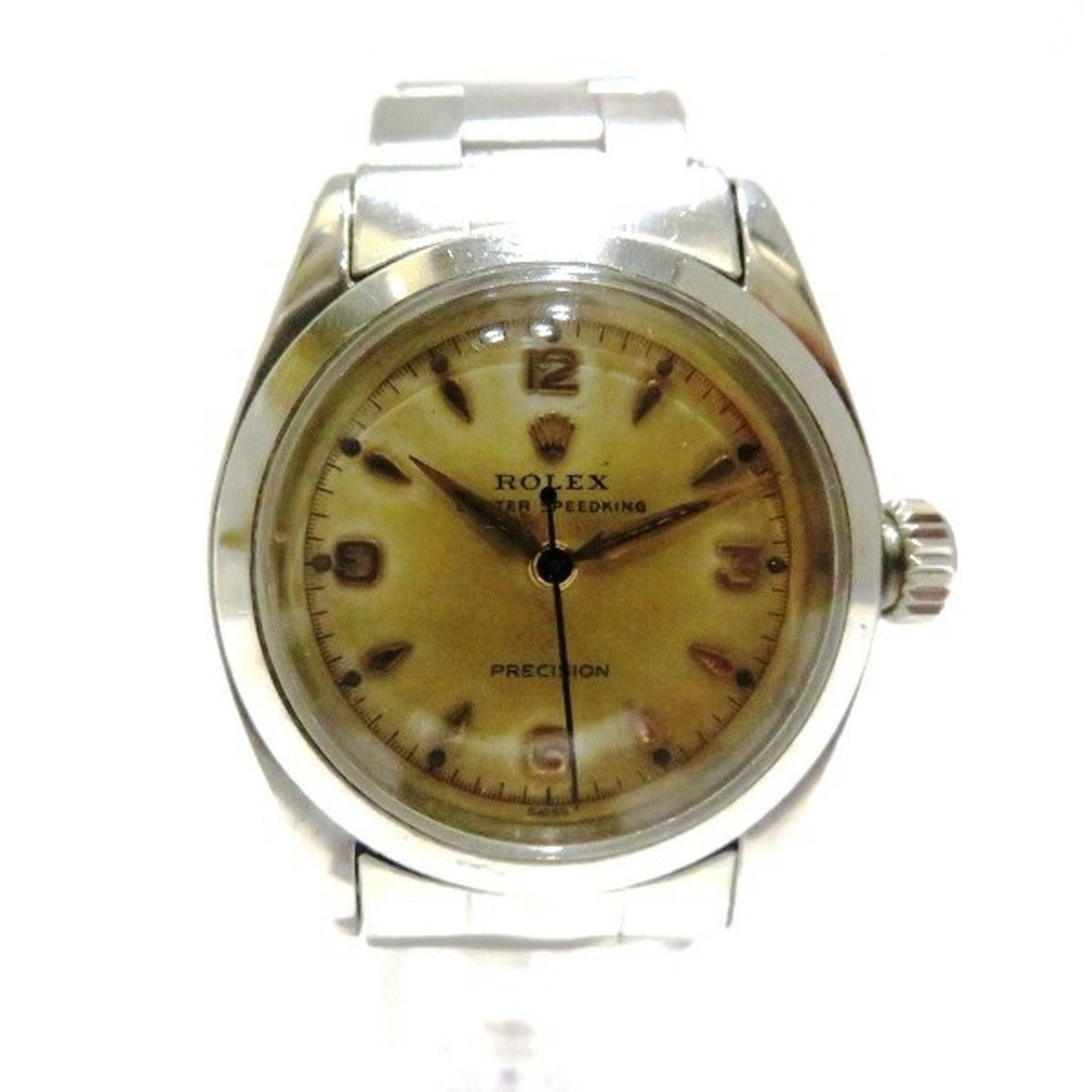 2275 Rolex Oyster Speedking Stainless Steel Wristwatch (Pre Owned)