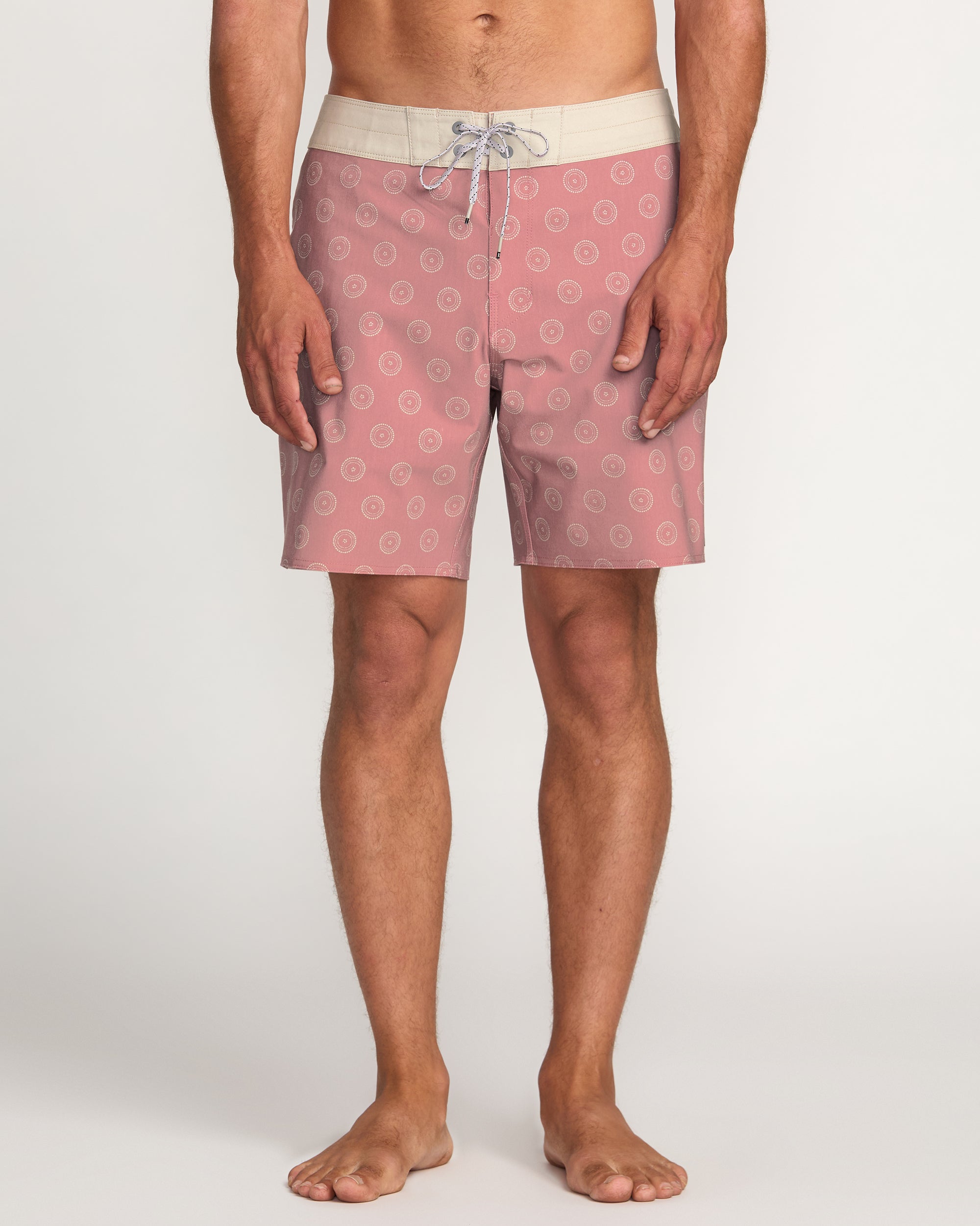O5 BILLABONG Good Times Pro Performance 18" Boardshorts   Dusty Rose