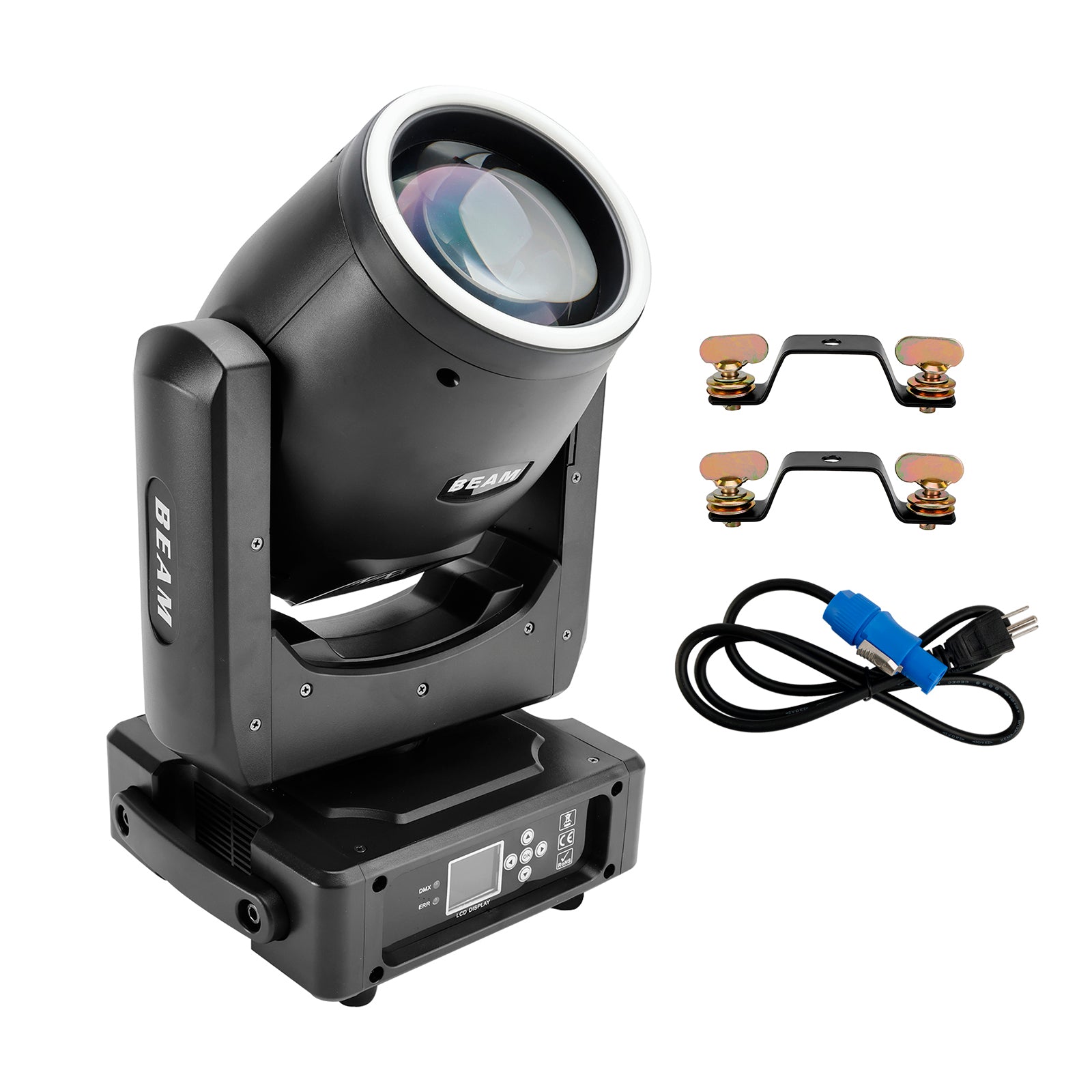 VIPIH 9R 300W Moving Head Stage Light LED RGBW Gobo Beam DMX DJ Disco Party Effect