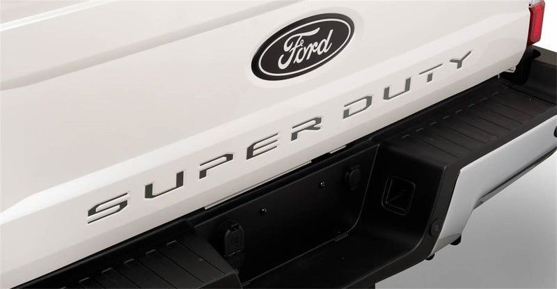 Putco 19 20 Ford Ranger   Black Platinum Tailgate Letters RANGER
