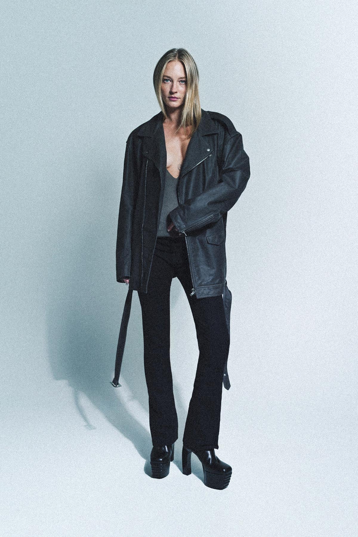 RICK OWENS   JUMBO LUKE STOOGES JACKET
