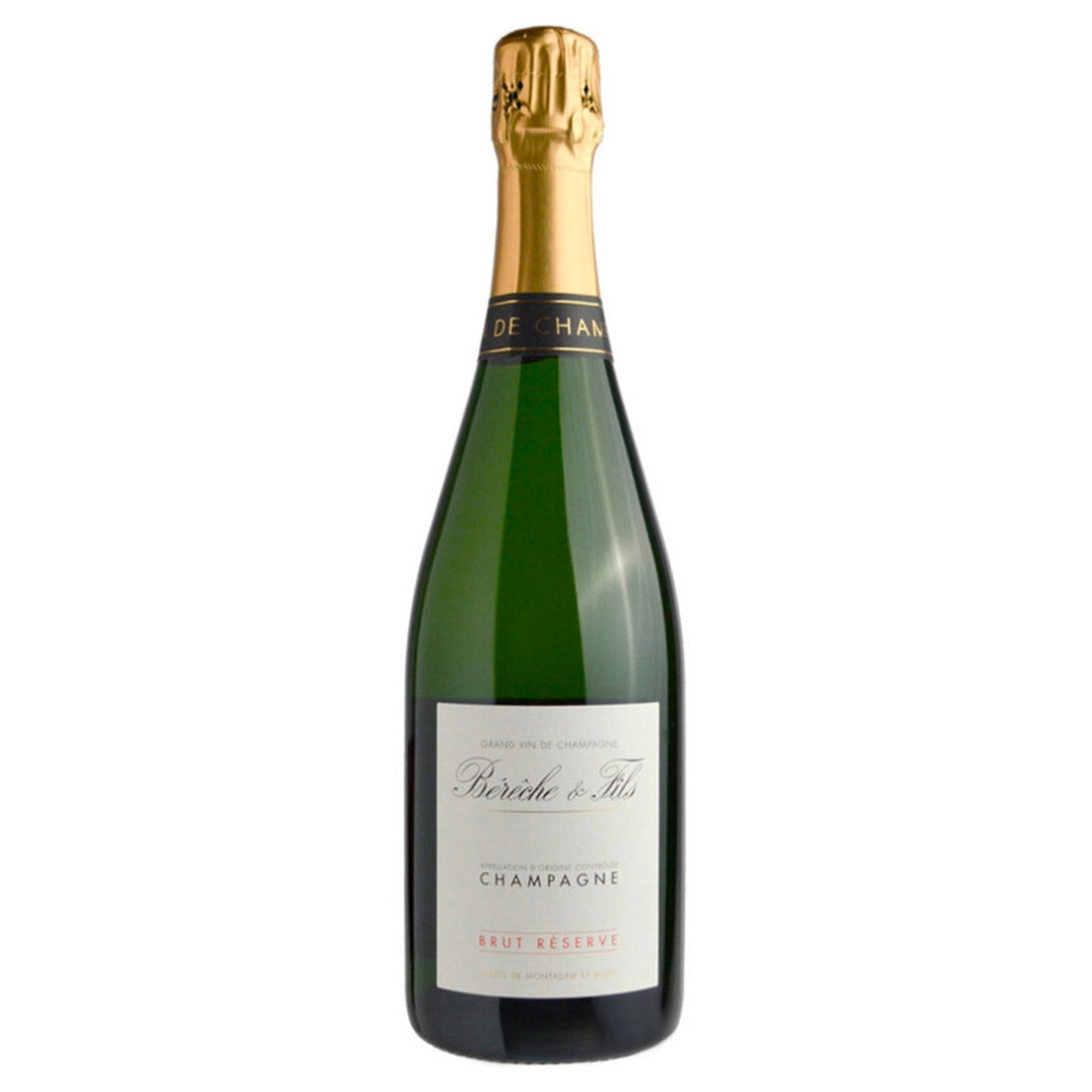 SUSSEX WINE MERCHANTS Bereche 'Brut Reserve' Champagne NV