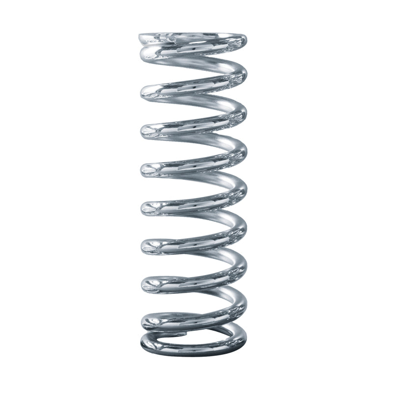 QA1 2 1/2in ID Spring   10in Length x 350lbs/in   Chrome Plated