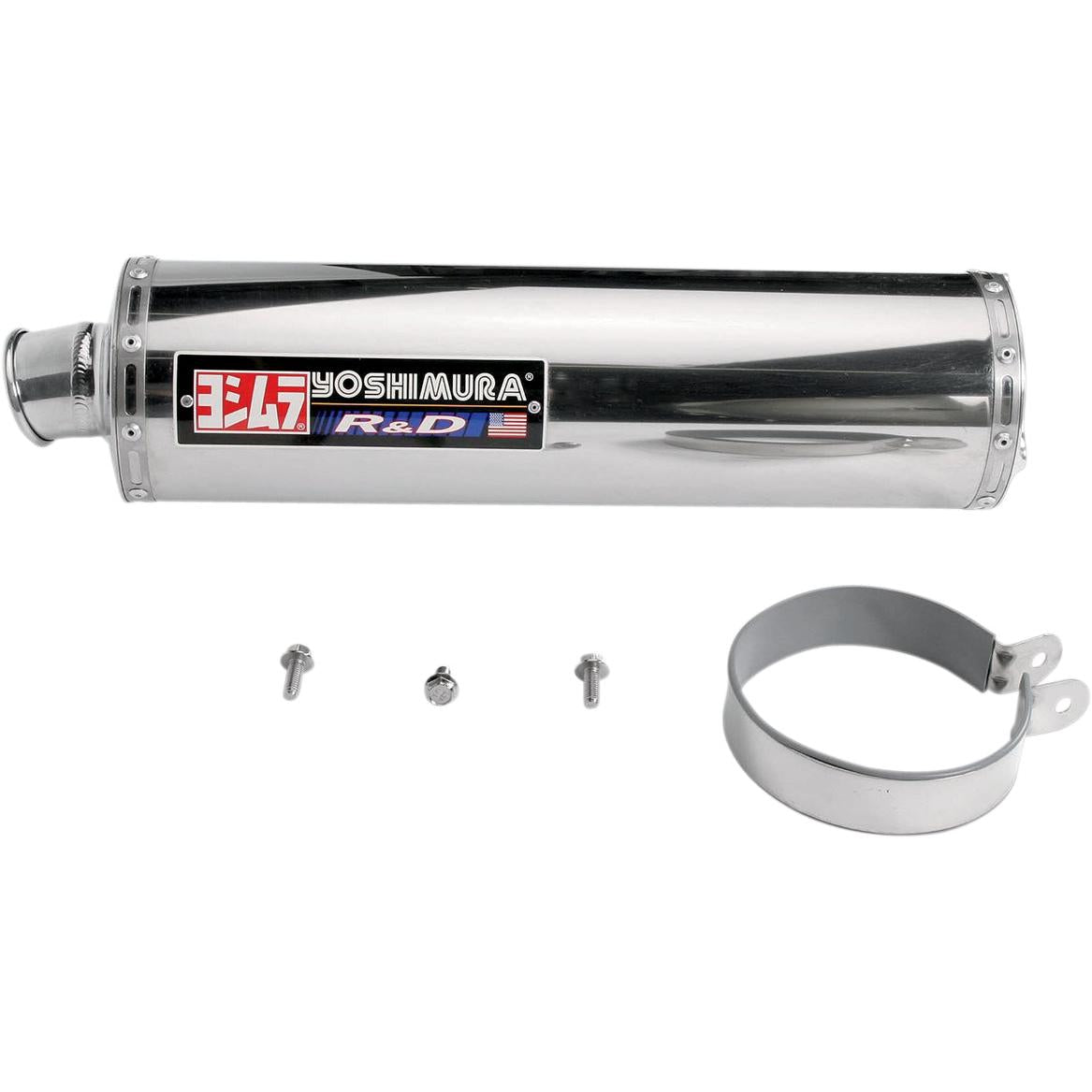 Honda CBR954RR 2002 2003 RS 1 Street Bolt On Muffler SS Sleeve by Yoshimura