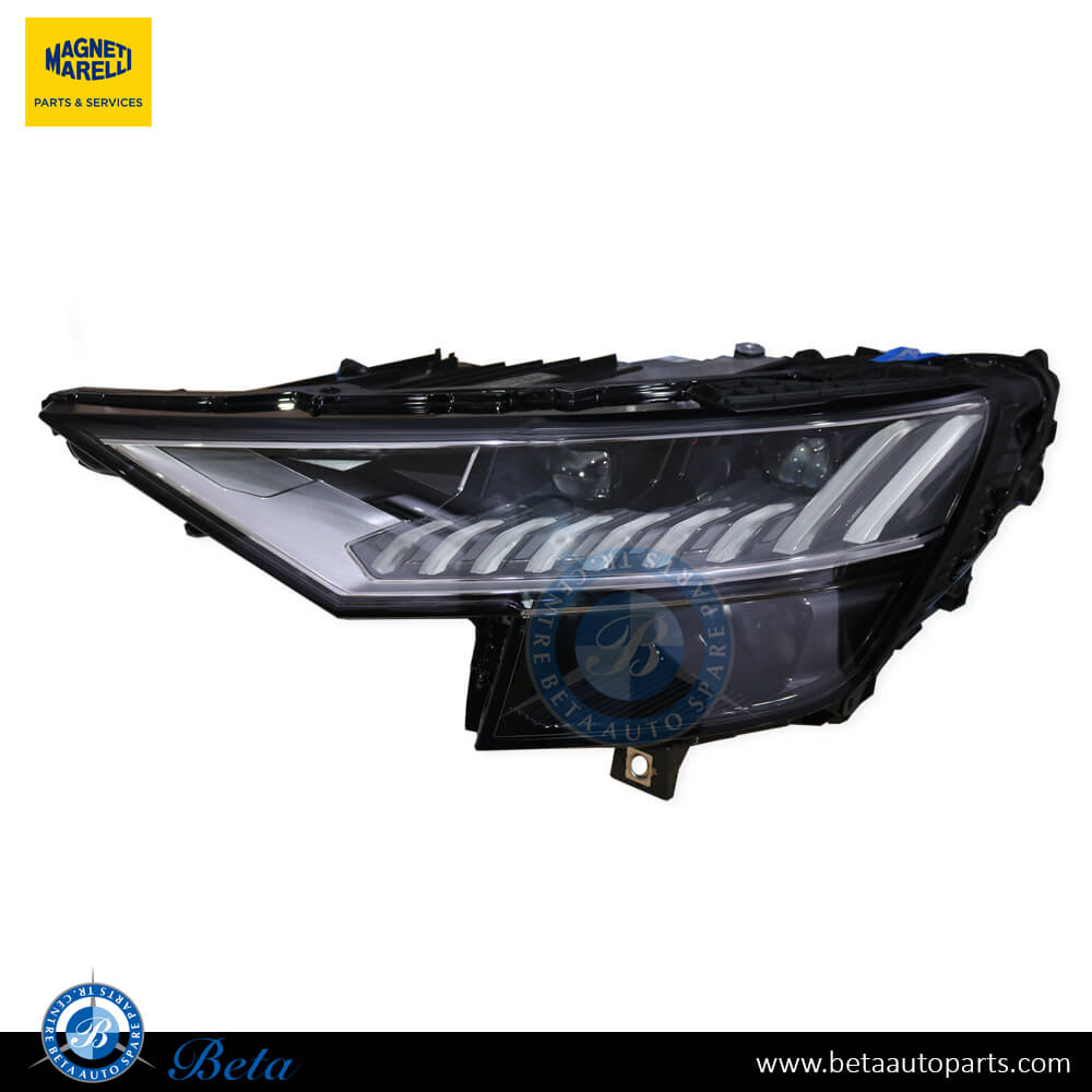 BETAAUTOPARTS Audi Q8 (2019 Up), Headlamp Matrix LED (Left), Magneti Marelli, 4M8941783