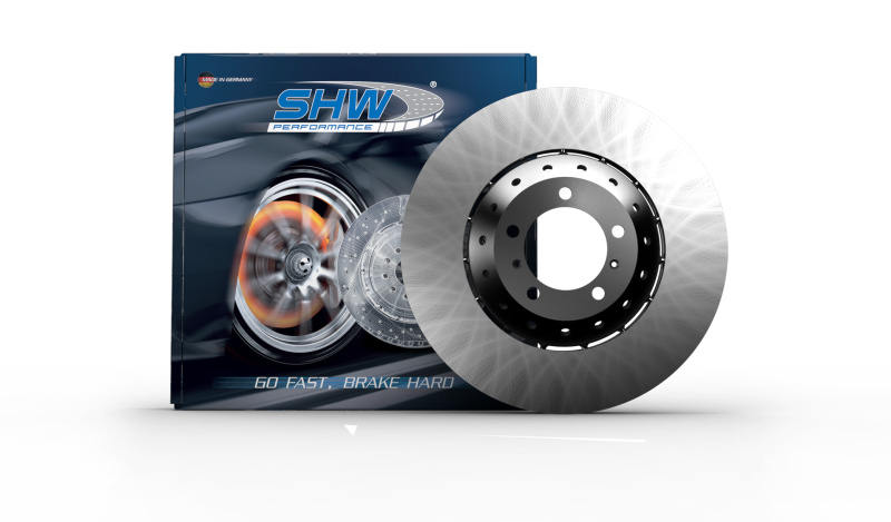 SHW PERFORMANCE SHW 20 21 Ford Mustang Shelby GT500 5.2L Left Front Smooth Lightweight Brake Rotor (KR3Z1125F)
