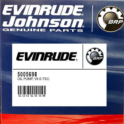 OIL PUMP, V6 E TEC 5005698   Supersedes 5007019 Evinrude Johnson Spares & Parts