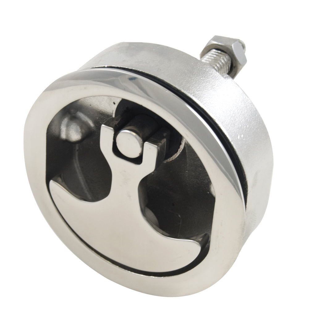 Whitecap Compression Handle   316 Stainless Steel   Non Locking   3" OD [S 235C]