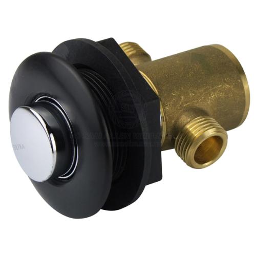 CASSELL MARINE Push Button Tap and Timer   Black Housing