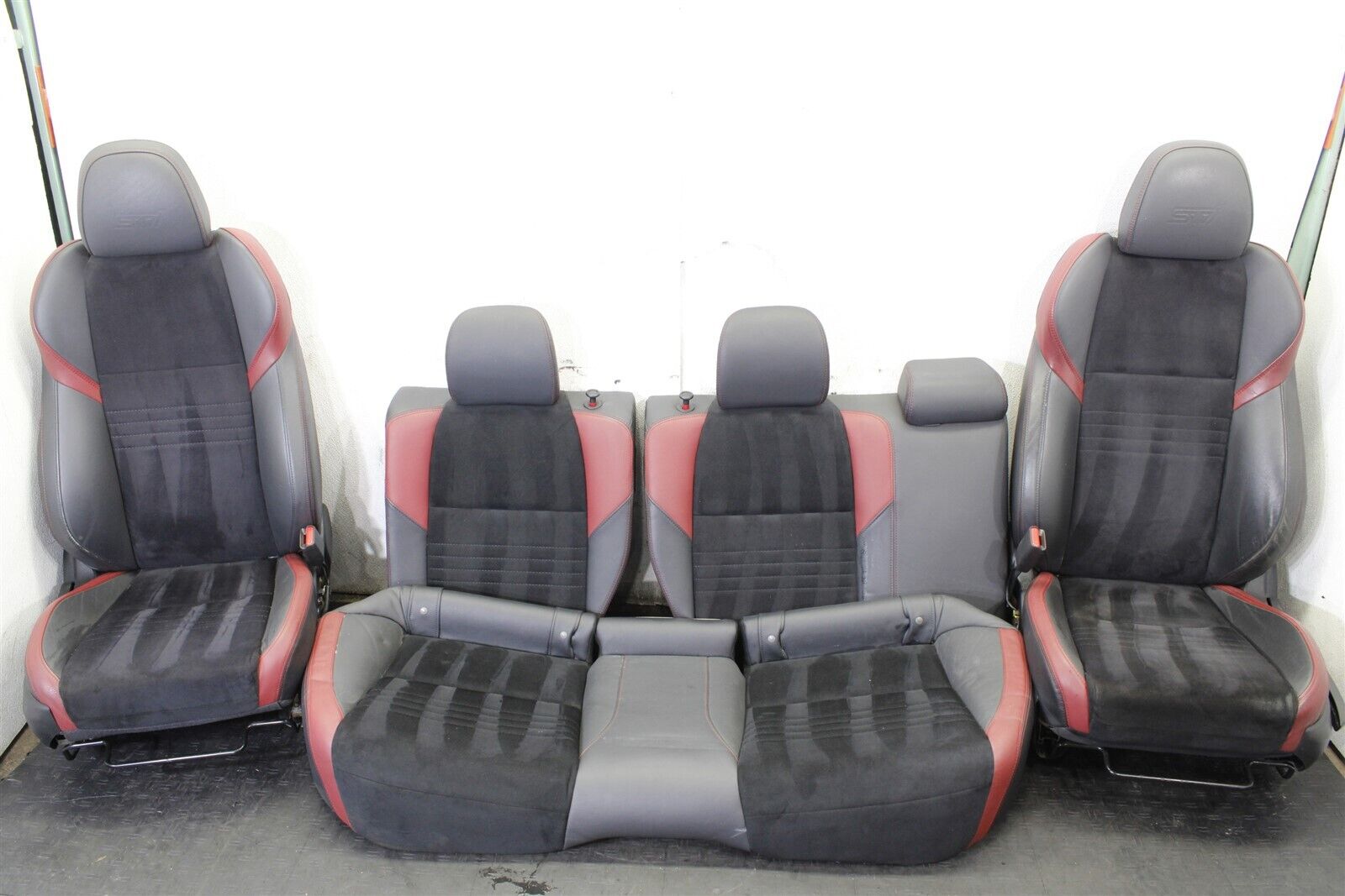 2016 Subaru WRX STI Front And Rear Seat Set Assembly Factory OEM 15 19