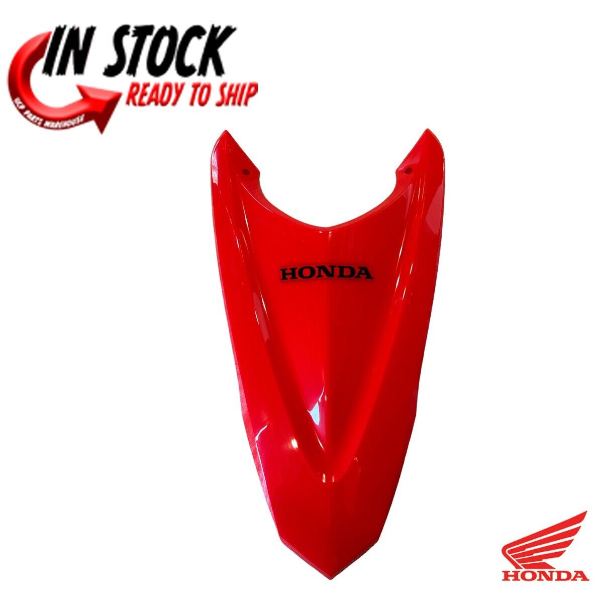 HONDA FRONT FENDER HOOD COVER RED 2009 2014 TRX400X OEM 61350 HN1 A80ZB