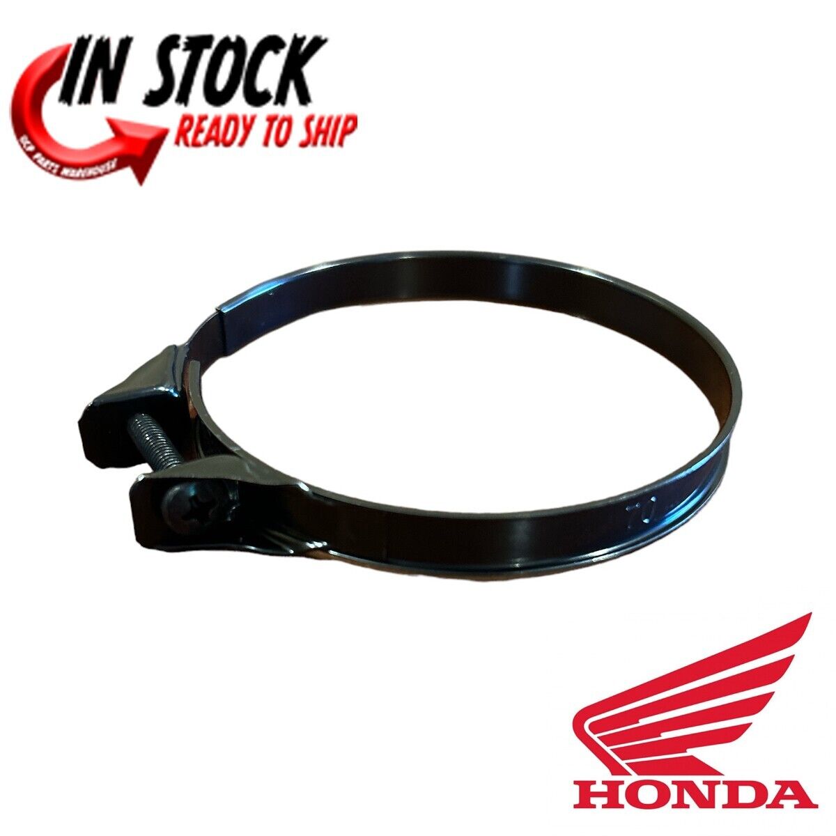HONDA CLAMP BAND AIRBOX TO CARBURETOR 94 04 XR650L / 85 07 CR125 / 85 01 CR500