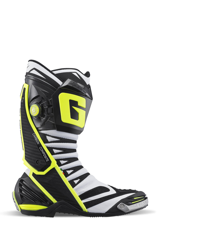 Gaerne GP 1 Evo Boot White/Black/Yellow Size   13